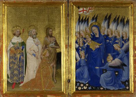 The Wilton Diptych: Uma Jóia Gótica de Devoção e Mistério!